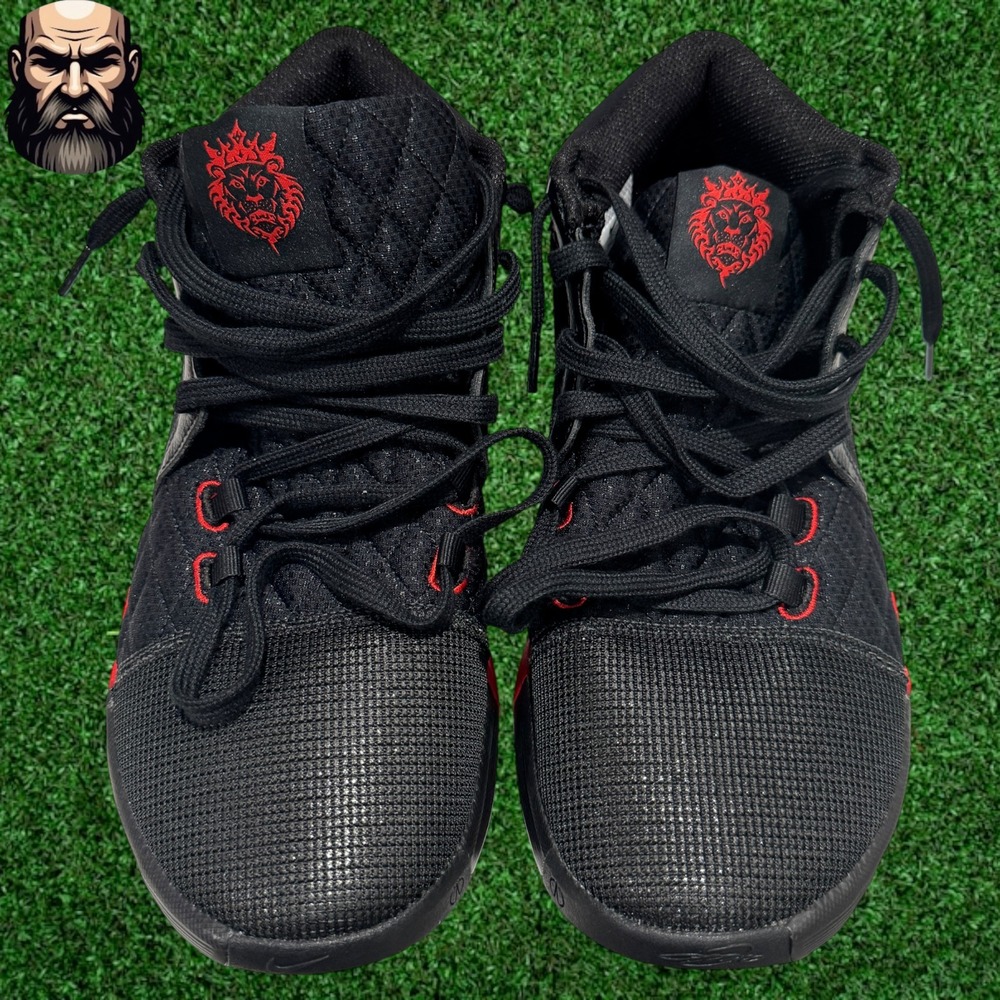 Nike LeBron Witness 8 Bred Black Red White Basketball FB2239-005‎ Men's Size 10 - Picture 4 of 7